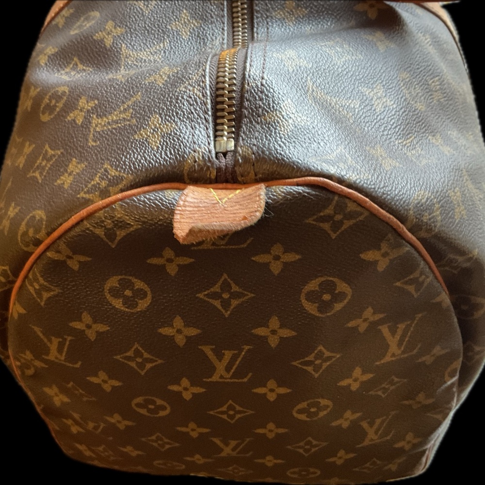 LOUIS VUITTON Monogram Canvas Keepall 55 M1884 Authentic Vintage - Picture 11 of 14
